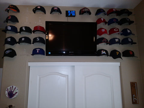 Baseball Cap Collection - Kent RIckels.  He noted "...they worked perfectly, as advertised."