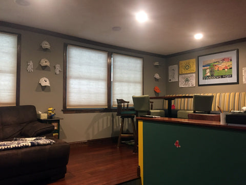 Baseball Cap Collection - Jeremy Kovacs.  He noted "Cap Capers we’re the only product that allowed my son to display his autographed golf hats in an organized manner."