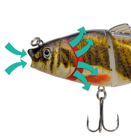 Kanan lures swimbait water flow design