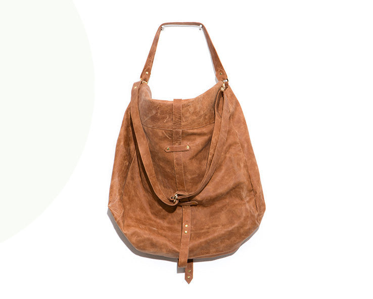 oversized leather hobo bag