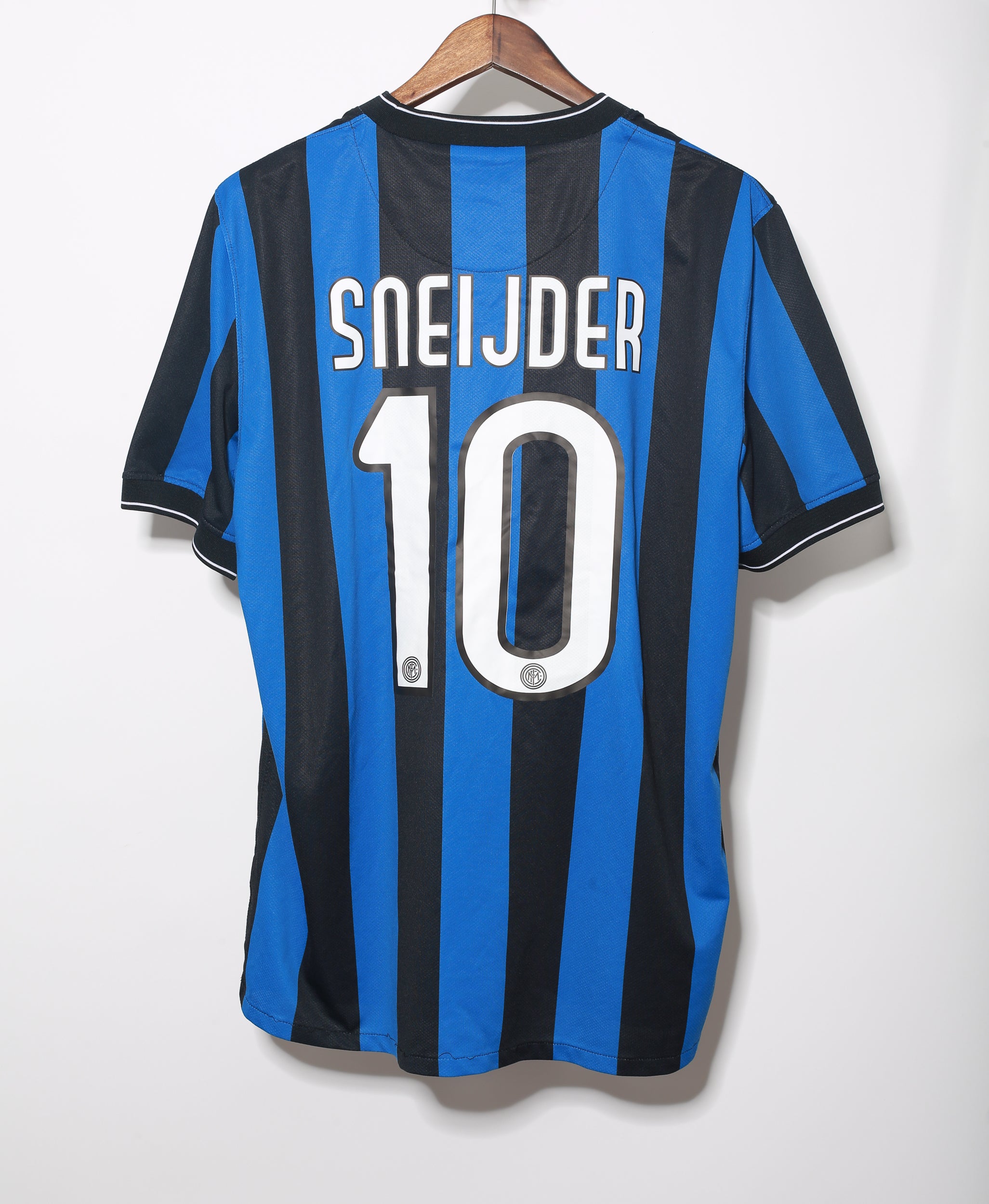 licentie kleding stof Ontwijken Inter Milan 2009-10 Sneijder Home Kit (XL) – Saturdays Football