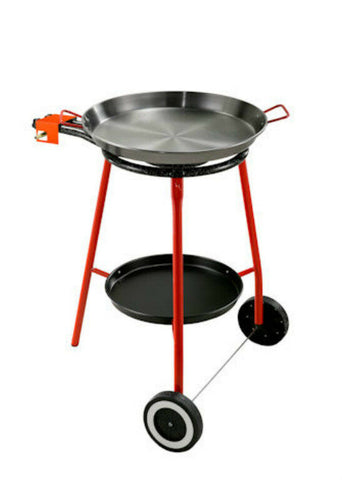 Garcima Andreu Paella Gas Burner Set 45cm Spanish Rice Stand with regulator BBQ