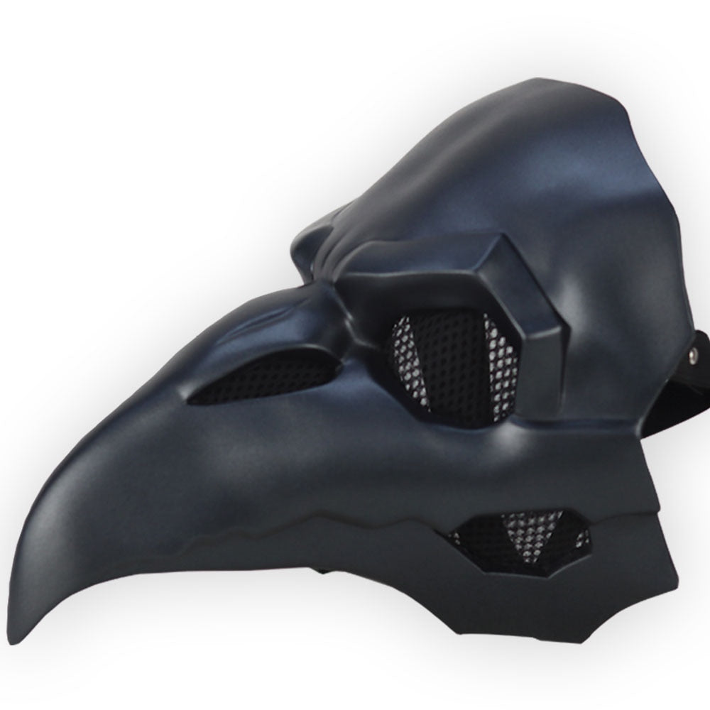 FIBERGLASS Overwatch Reaper Full Mask Cosplay OW Helmet Halloween Skull Mask 