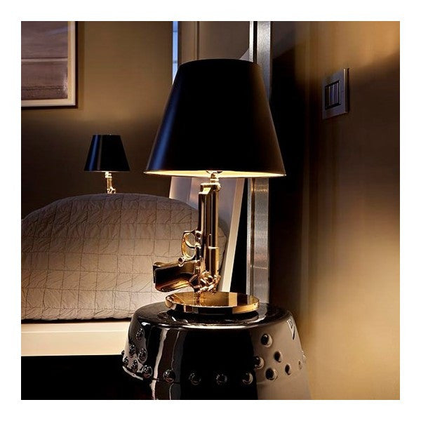 Starck Bedside Gun Lamp by FLOS