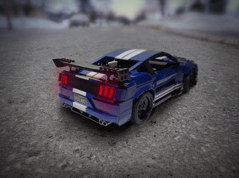 Ford Mustang Shelby GT500 2020 en Lego Posterior