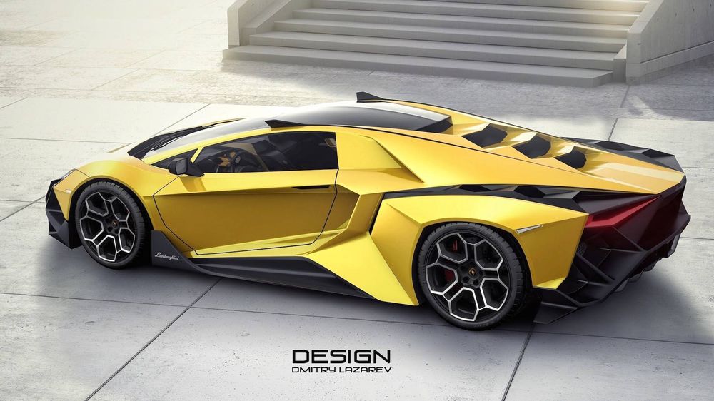 Lamborghini Forsennato posterior