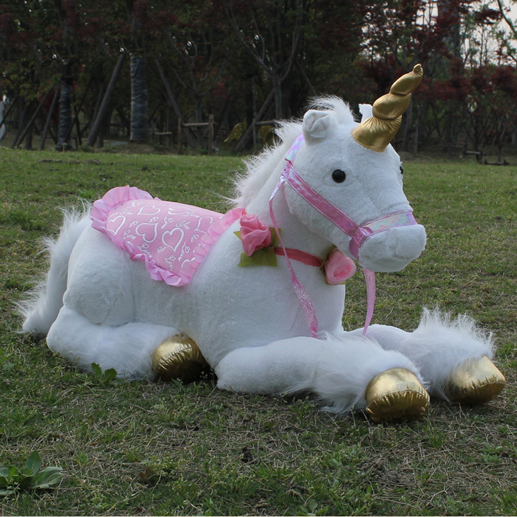 oversized stuffed unicorn