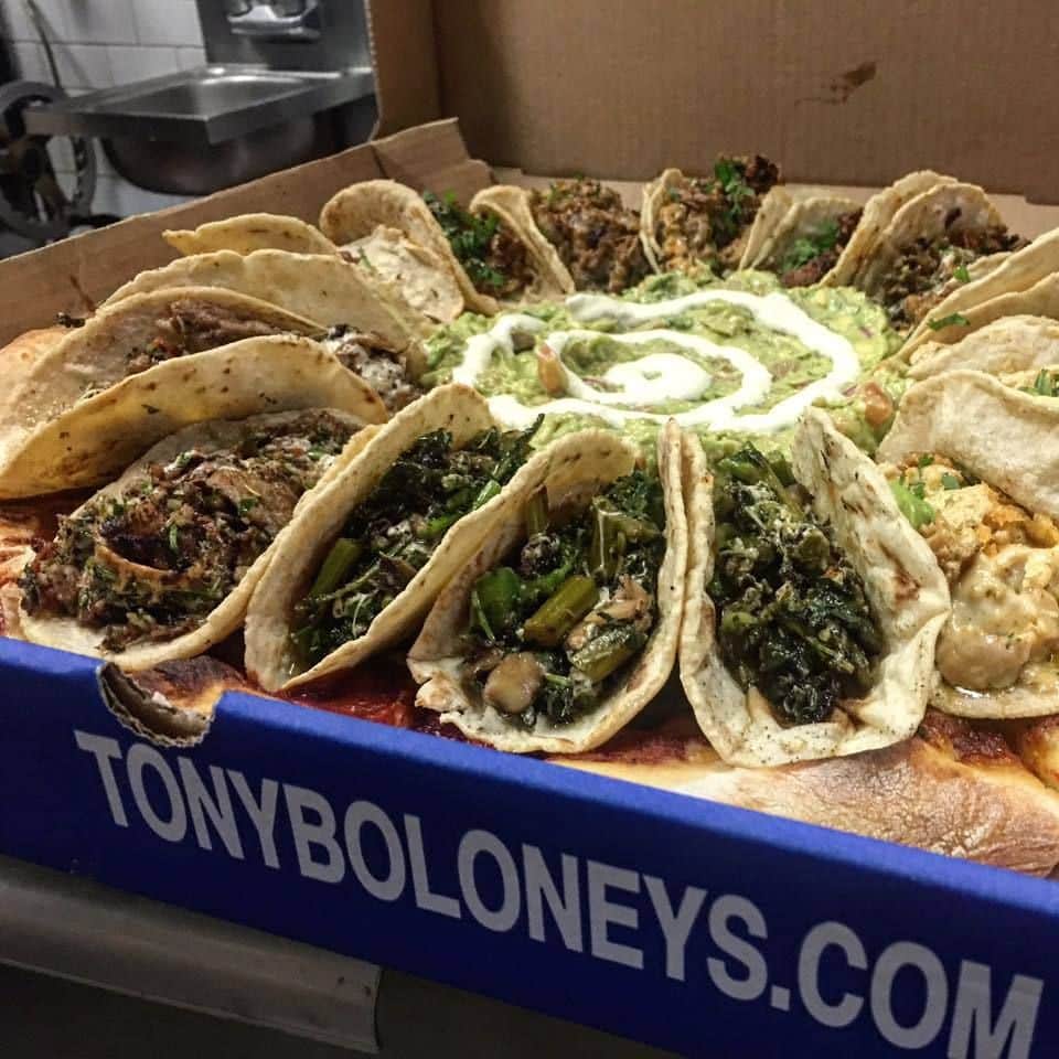 A N.J. pizza made with 2 dozen tacos is blowing up the food world