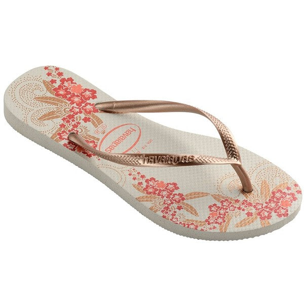 havaianas gold rose