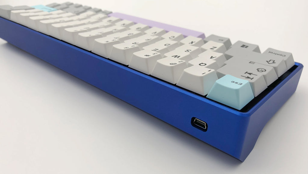 GH60 High profile aluminium CNC keyboard case USB