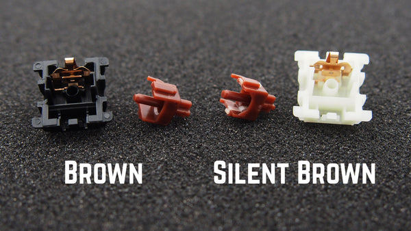 Gateron silent brown comparison