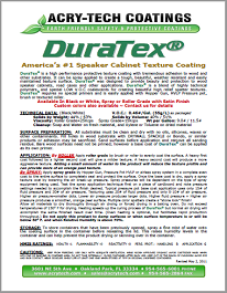 Duratex Instructions