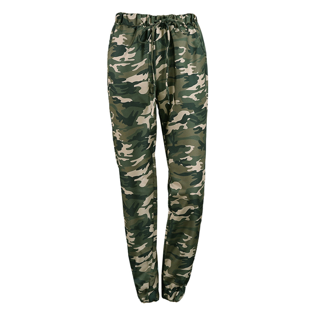 plus size camo sweatpants