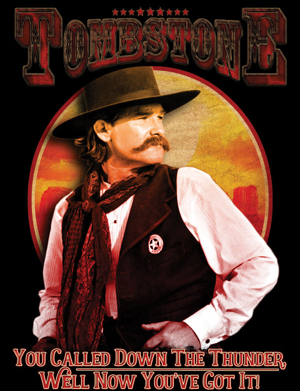 Wyatt Earp Tombstone Movie TShirt Hellwood Outfitters