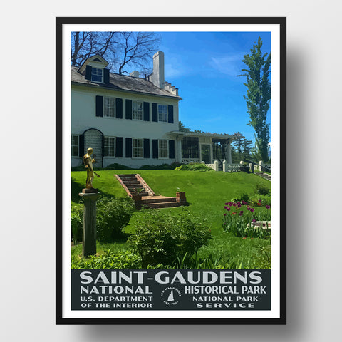 Saint Gaudens National Historical Park poster