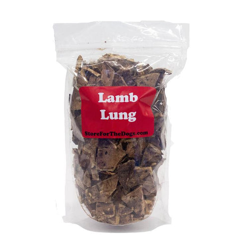 lamb lung for dogs puppies treat training