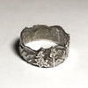 Fine Silver Mountain Band Ring 