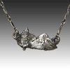 Mountain Range Bar Necklace