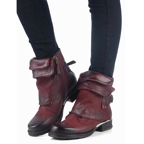 ankle motorcycle boots
