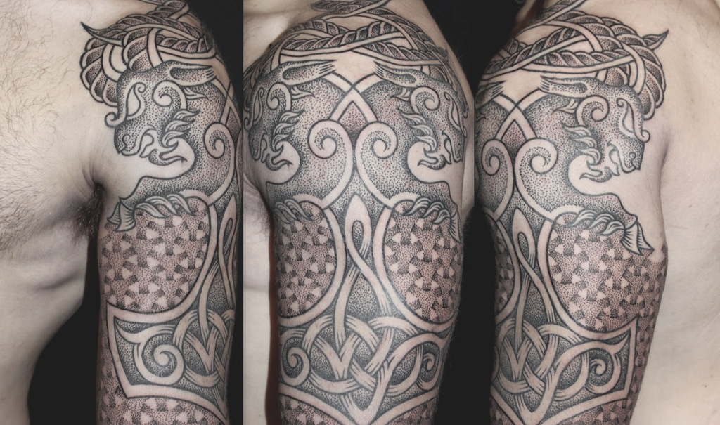 1. Mjolnir Tattoo Designs: 10 Ideas for Your Next Norse-Inspired Ink - wide 2