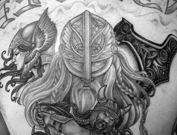 Image of Viking Valkyrie Tattoo