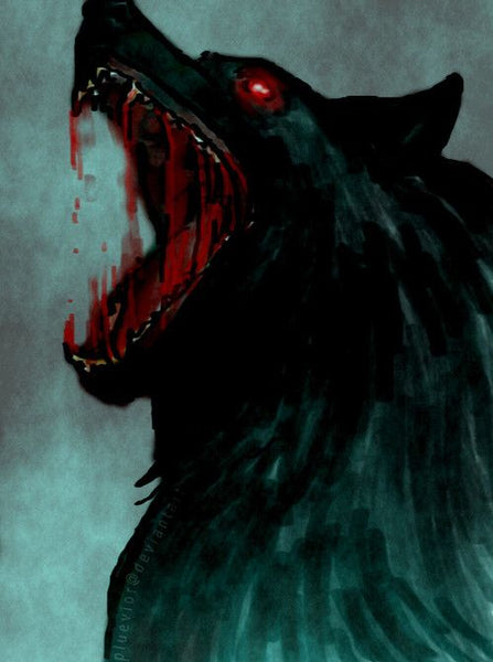 evil wolf