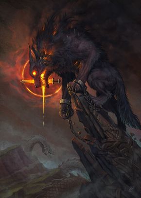 Fenrir the wolf 