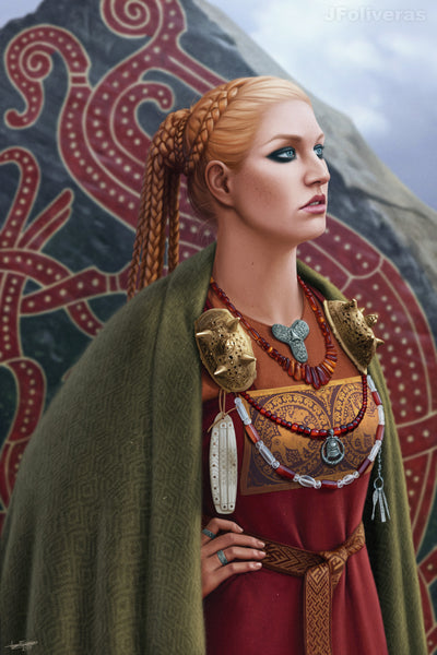 viking princess art