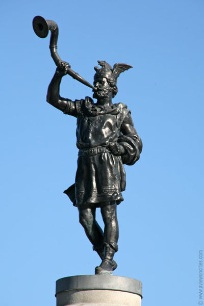 The statue of Heimdall at Stockholm