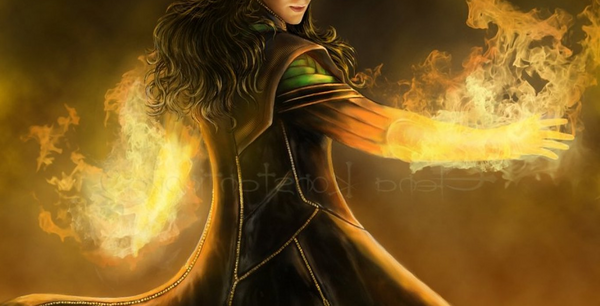 Loki was believed to be the embodiment of fire 