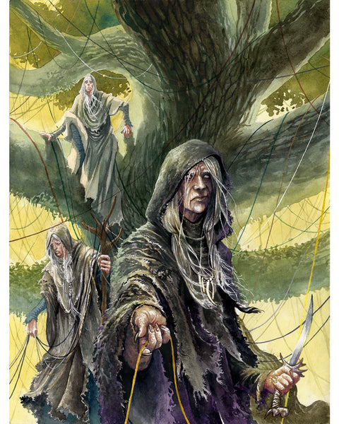 The Norns in Norse mythology 