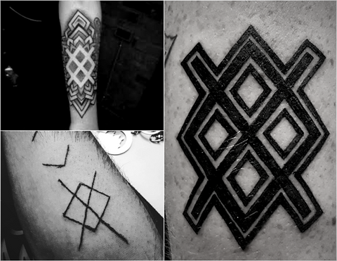 Odin tattoo Gungnir symbol Tattoo Viking tattoo