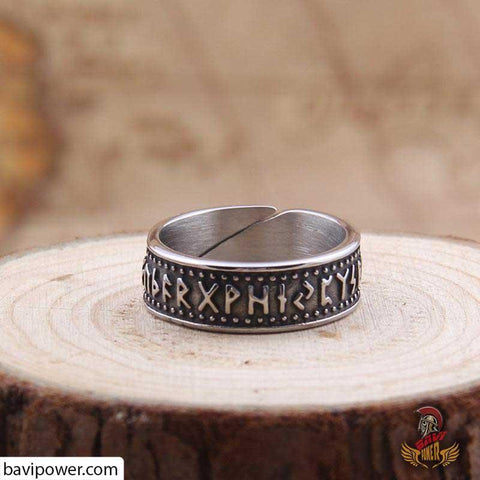 Rune Ring is inspired by the Draupnir ring of Odin the Allfather 