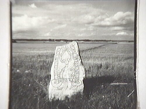 Sö 90 Runestone on its original position