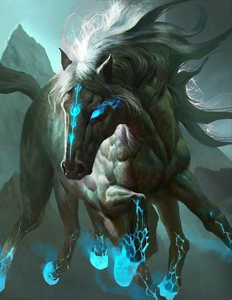 Sleipnir horse of Odin in Norse mythology