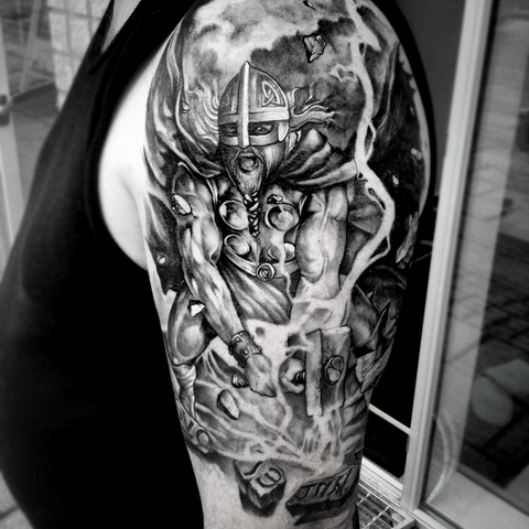 Viking Tattoo Thor Tattoo