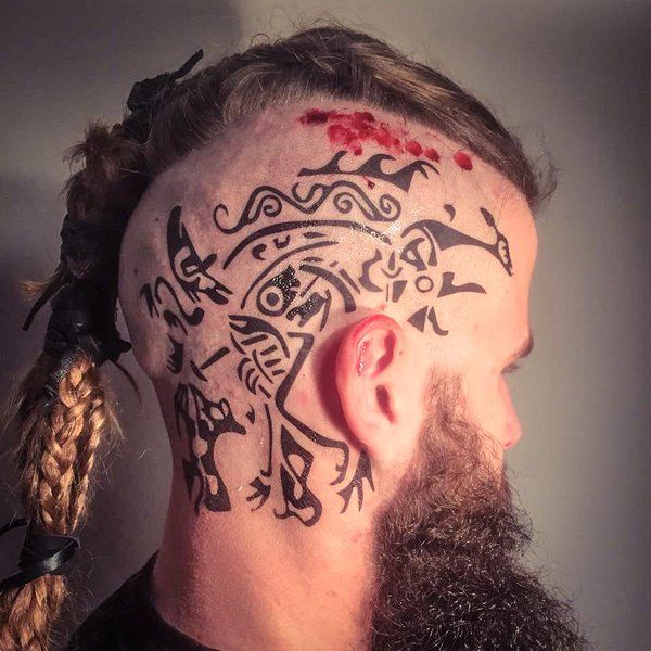Viking Ragnar tattoo
