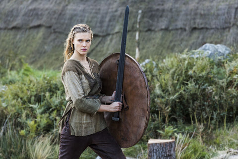 Hervor Viking shieldmaiden grew up to be a bold Viking warrior