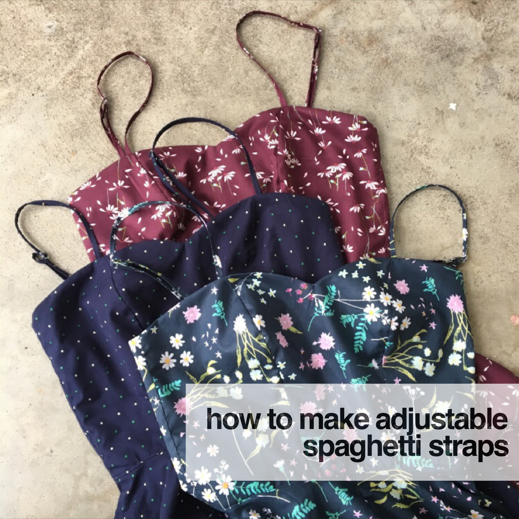 how to make straps adjustable