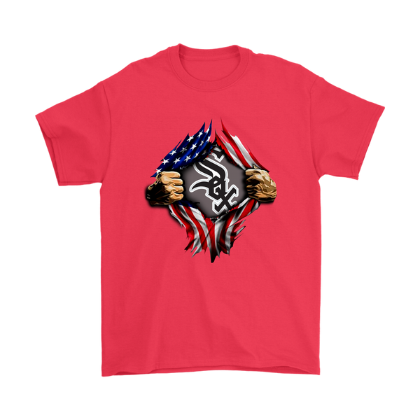 chicago flag white sox shirt