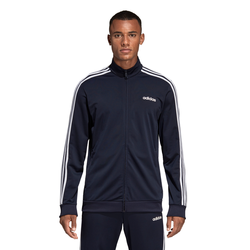 adidas - Men's Essentials 3-Stripes Tricot Track Jacket (DU0445) – SVP  Sports eCommerce