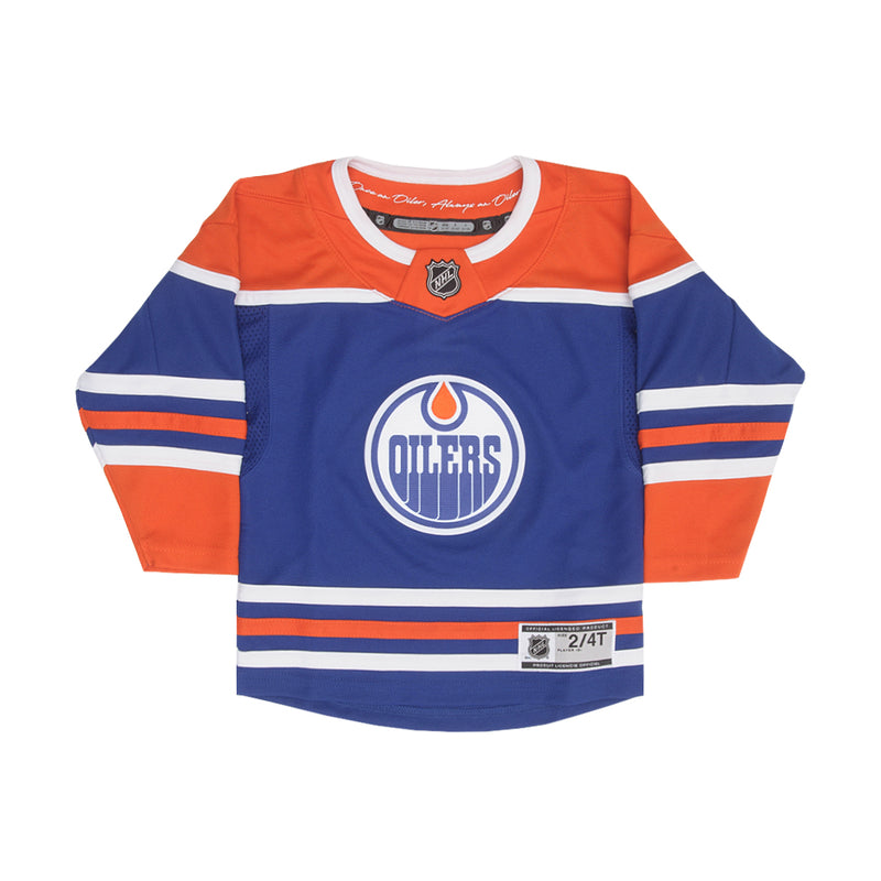 kids oilers jersey