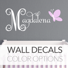 Wall Decal color options