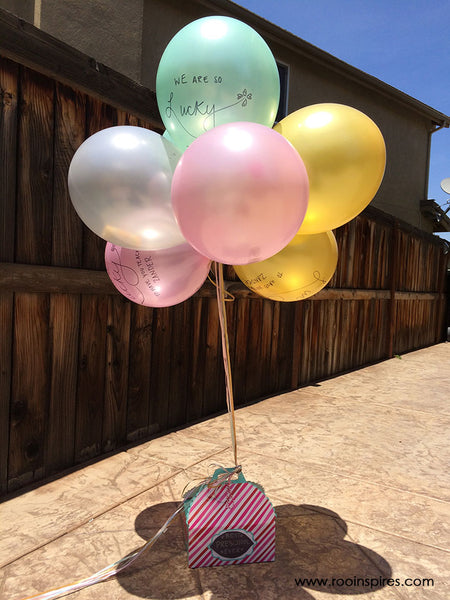 DIY Tutorial - Lottery Balloon Gift