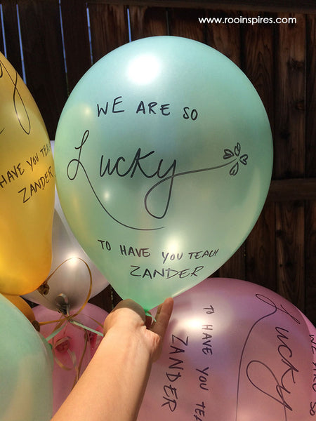 DIY Tutorial - Lottery Balloon Gift