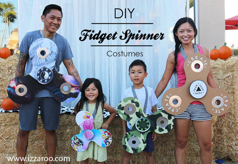 IZZAROO - DIY Fidget Spinner Themed Family Halloween Costumes