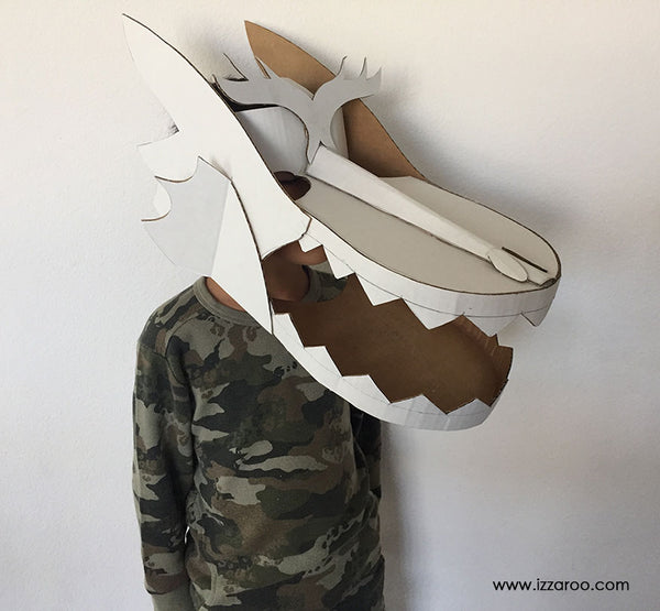 IZZAROO - DIY Tutorial - Dragon Halloween Costume