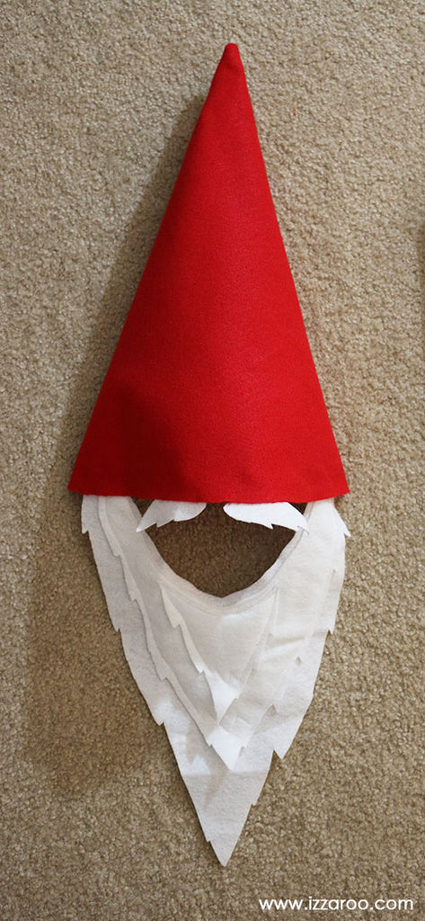 IZZAROO - DIY Tutorial - Gnome Halloween Costume