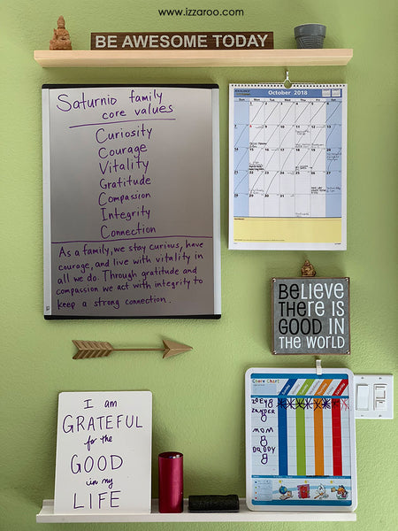 Family inspiration wall - IZZAROO