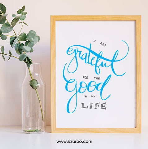 IZZAROO - Instant Download Printable Quote